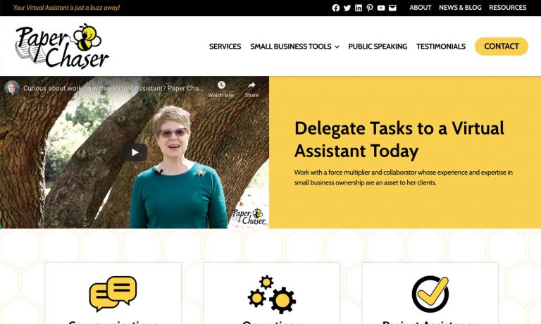 Paper Chaser Website