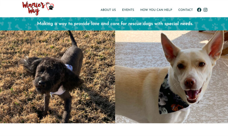 Winnie's Way Website