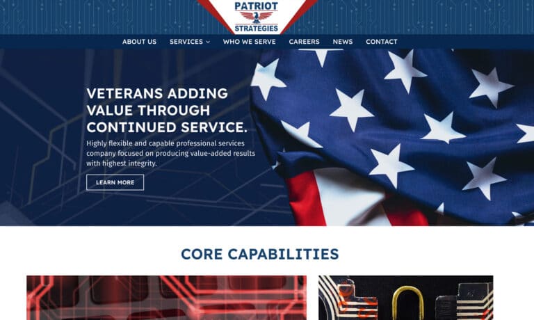 Patriot Strategies Website