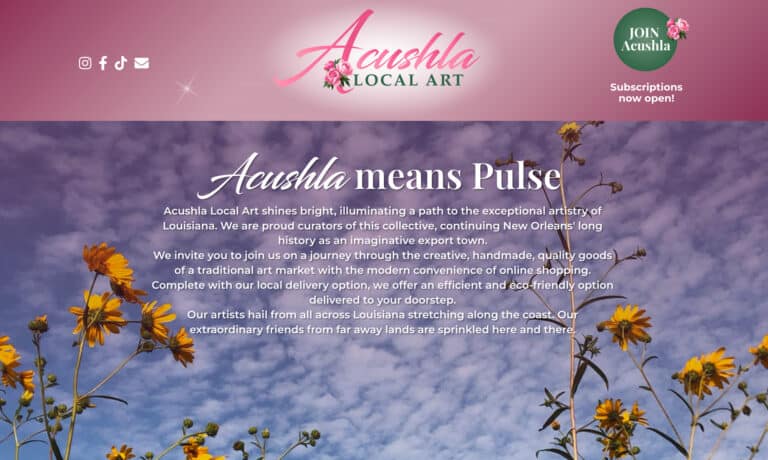 Acushla Website